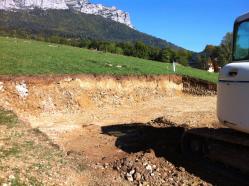 Terrassement en masse et en tranchée à l'engin mécanique