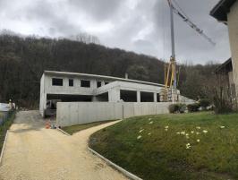 Construction d'une villa complète en béton à Eybens