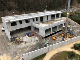 Construction d'une villa complète en béton à Eybens
